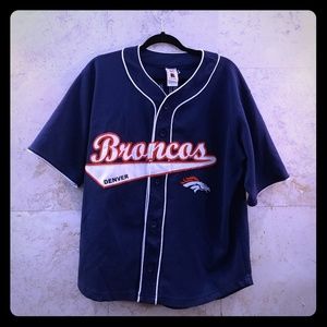 Denver Broncos Champ Bailey Baseball Jersey